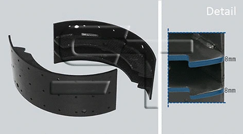 Brake Shoe Set (03.040.4004.608)