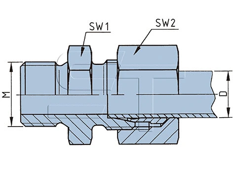 Connector, compressed air line (02.210.7134.970)