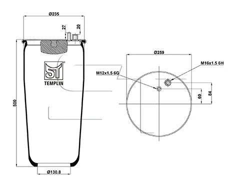 Bellow, air suspension (04.060.6106.950)