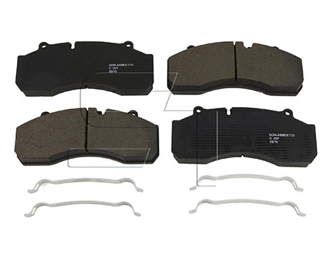 Brake Pad Set, disc brake (03.120.8700.161)