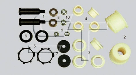 Repair Kit, stabiliser bush (04.120.1829.208)