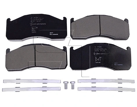 Brake Pad Set, disc brake (03.120.8700.510)