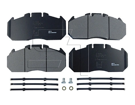 Brake Pad Set, disc brake (03.120.8700.181)