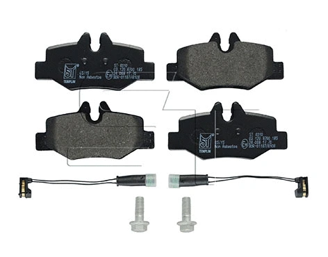 Brake Pad Set, disc brake (03.120.8700.185)