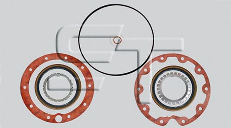 Gasket Set, wheel hub (14.060.1597.108)