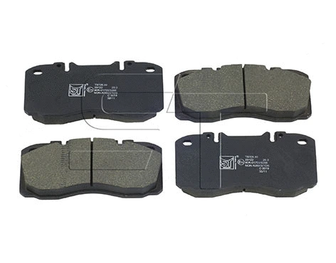 Brake Pad Set, disc brake (03.120.8700.300)