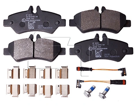Brake Pad Set, disc brake (03.120.8700.145)