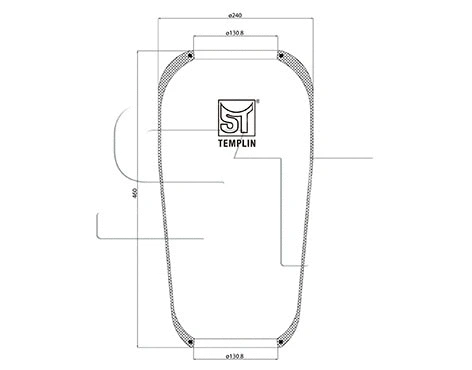 Bellow, air suspension (04.060.6006.620)