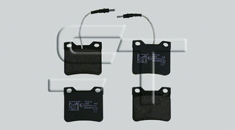Brake Pad Set, disc brake (03.120.8700.260)