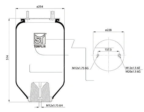 Bellow, air suspension (04.060.6106.730)