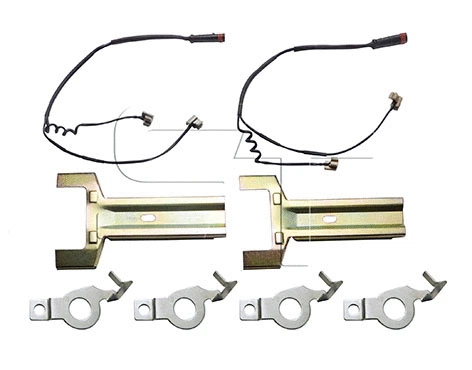 Warning Contact, brake pad wear (03.130.8701.070)