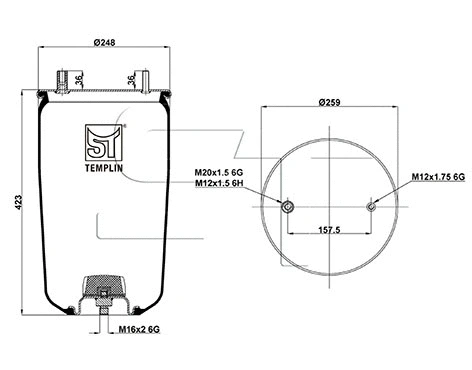 Bellow, air suspension (04.060.6106.401)