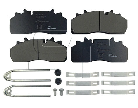 Brake Pad Set, disc brake (03.120.8700.311)