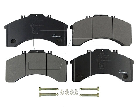 Brake Pad Set, disc brake (03.120.8700.001)