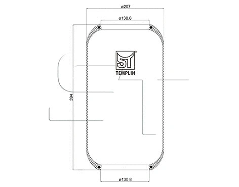 Bellow, air suspension (04.060.6006.110)