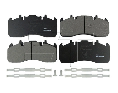Brake Pad Set, disc brake (03.120.8700.441)