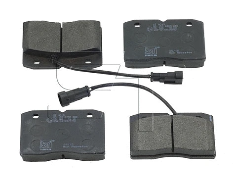 Brake Pad Set, disc brake (03.120.8700.660)