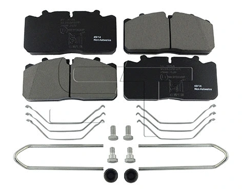 Brake Pad Set, disc brake (03.120.8700.091)