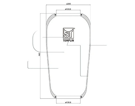 Bellow, air suspension (04.060.6006.210)