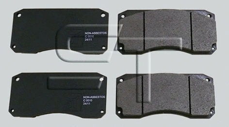 Brake Pad Set, disc brake (03.120.8700.040)