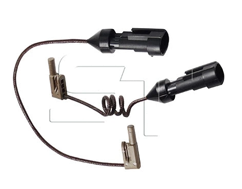 Warning Contact, brake pad wear (03.130.8701.010)