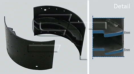 Brake Shoe Set (03.040.4004.908)