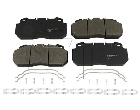 Brake Pad Set, disc brake (03.120.8700.100)
