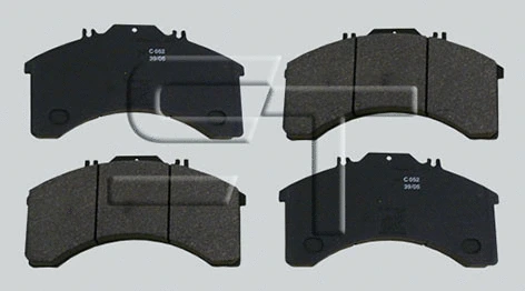 Brake Pad Set, disc brake (03.120.8700.000-607)