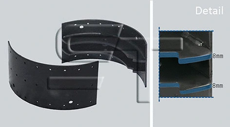 Brake Shoe Set (03.040.4004.808)