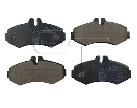 Brake Pad Set, disc brake (03.120.8700.200)
