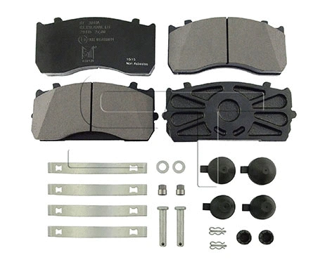 Brake Pad Set, disc brake (03.120.8700.131)