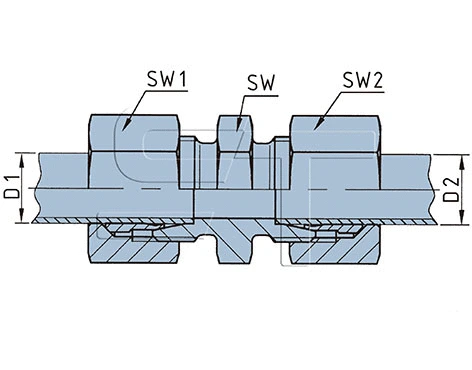Connector, compressed air line (02.210.7133.040)