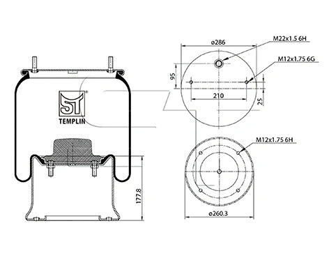 Bellow, air suspension (04.060.6106.070)