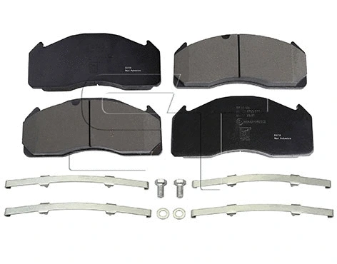 Brake Pad Set, disc brake (03.120.8700.011)