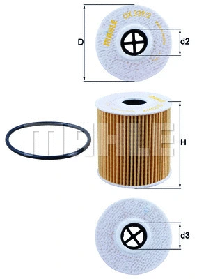 Oil Filter (OX 339/2D)