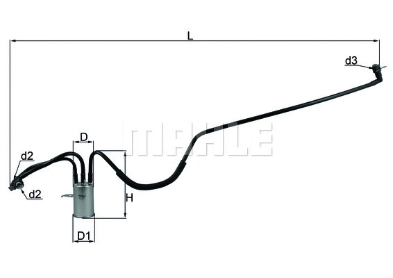 Fuel Filter (KL 553)