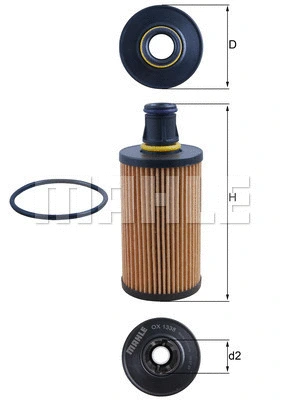 Oil Filter (OX 1338D)