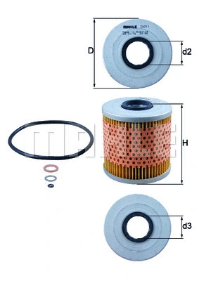 Oil Filter (OX 91D)