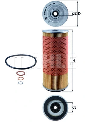 Oil Filter (OX 75D)