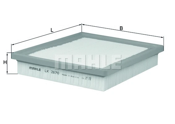 Air Filter (LX 2870)