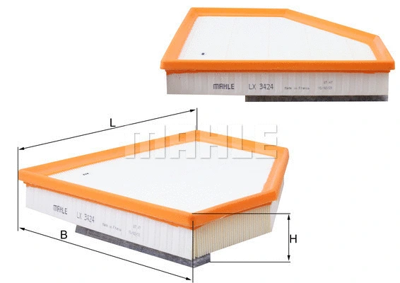 Air Filter (LX 3424)