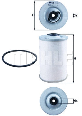 Fuel Filter (KX 44D)