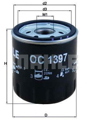 Oil Filter (OC 1397)