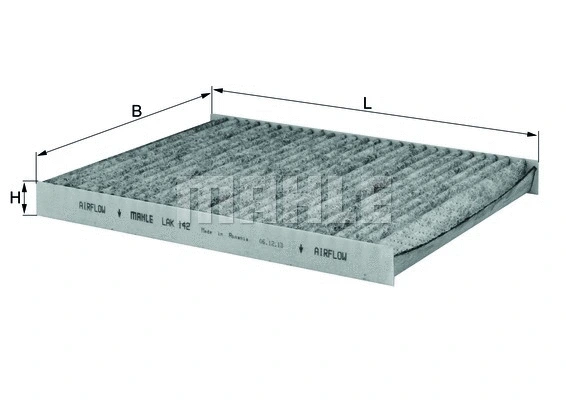Filter, cabin air (LAK 142)