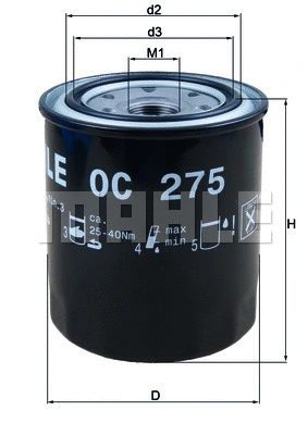 Oil Filter (OC 275)