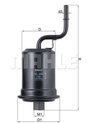 Fuel Filter (KL 245)