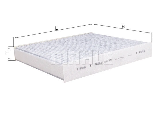 Filter, cabin air (LAK 472)