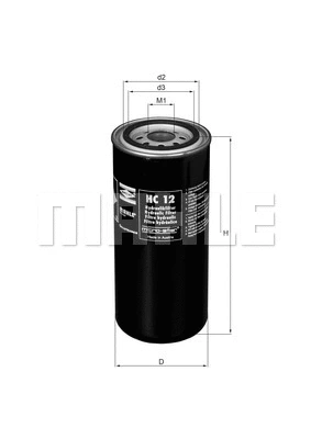 Hydraulic Filter, automatic transmission (HC 12)