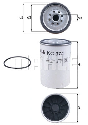 Fuel Filter (KC 374D)