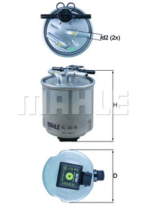 Fuel Filter (KL 440/39)